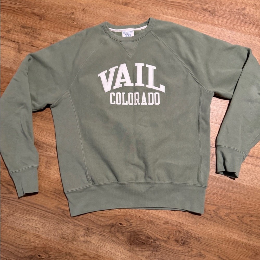 Champion Olive / Eucalyptus Vail Colorado Sweatshirt
